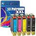 Produktbild 10x Patrone XXL für Epson TE1631 TE1632 TE1633 TE1634 CMYK PlatinumSerie Drucker