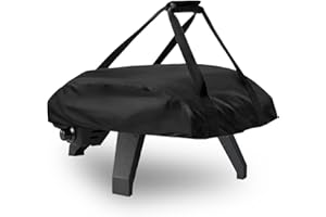 TOYMIS Tragetasche für Ooni Koda 12 Zubehör Langlebig Wasserdicht Gasbetrieben Pizzaofen Abdeckung für Ooni Koda 12 den Außenbereich Kompatibel mit Ooni Koda 12 Pizzaofen (Schwarz)