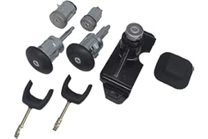KASTURRBOO KASturbo Door Lock Set Bonnet Keys 4874508 for Transit MK7 2006-2011 6C1A-V22050-XB