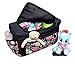 Diaper bag PIA from Baby-Joy 3XL oversize Black Cream Owl 7 Diaper Changing Baby Carry-all Bag TP-41