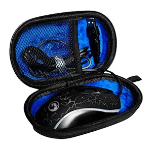 GoFree Mouse Travel Carry Case - Fits All Kinds of Wired and Wireless Mouse - Compact and Shock-Proof Mouse Pouch Cover Bag