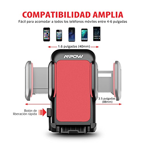 Versi n Nueva -Soporte M vil Coche para Salpicadero Mpow Soporte y Montaje Universal con Ventosa de Gel M s Fuerte y Brazo Ajustable Giro 360 Grado Compatible con iPhone 7 7Plus 6 6s 6Plus SE 5S y Otros Mov les rojo reviews Versi n Nueva -Soporte M vil Coche para Salpicadero Mpow Soporte y Montaje Universal con Ventosa de Gel M s Fuerte y Brazo Ajustable Giro 360 Grado Compatible con iPhone 7 7Plus 6 6s 6Plus SE 5S y Otros Mov les rojo