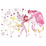 Wandtattoo Mia and Me – Mia Onchao und Lyria Wandtatoo Wandsticker Kinderzimmer Mädchen Einhörner, Größe: 50cm x 75cm - 4