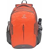 Murano Victor Laptop Backpack For 15.6" To 17" Laptop And 31 Ltr Slim Look Backpack (Orange)