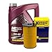 Produktbild HENGST ÖLFILTER ÖLWECHSEL SET + 5L MANNOL 5W-40