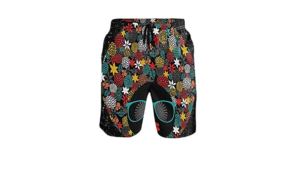 LUPINZ Hippie Black Head Donna con Strani Capelli Uomo Pantaloncini da  Bagno Boxer Beach Shorts con Tasche Slim Fit 1 S : Amazon.it: Abbigliamento