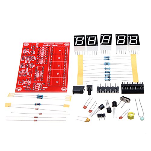 1 Hz-50MHz Fünf LED-Anzeigen-Frequenzzähler mit Frequency Oscillator Kit