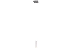 TRIO LIGHTING FOR YOU Trio Leuchten Lampa wisząca Marley 312400107, metal nikiel matowy, wahadło 1-żarówkowe, bez 1 x GU10