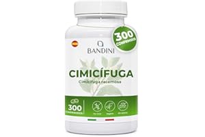 Bandini® Cimicifuga 300 comprimidos | Apoyo diario para el equilibrio con extractos vegetales puros y de calidad | 300 mg por dosis diaria | Cimicifuga racemosa o Actaea racemosa