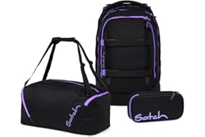 Satch Pack Schulrucksack Set 3tlg. inkl. Schlamperbox und Sporttasche