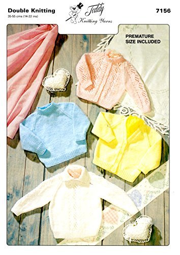 Teddy DK Knitting Pattern Childrens Sweaters - 7156