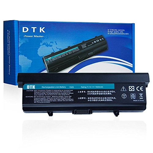 Dtk® Ultra Hochleistung Notebook Laptop Batterie Li-ion Akku für DELL Inspiron 1525 1526 1545 1546 VOSTRO 500 . K450N [ 9-cell 11.1V 6600mah / 73wh] Notebook battery