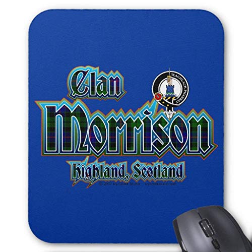 Preisvergleich Produktbild HYYCLS Clan Morrison Tartan Badge Mauspads