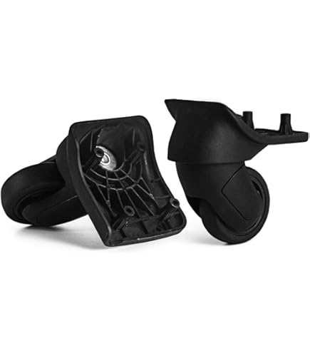 GUGULUZA Coppia Ruote Di Ricambio Per Valigia Trolley, Rotelle Girevoli Sinistra/Destra GW49 - Kit Riparazione Bagagli - Foto 7