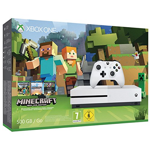 Preisvergleich Produktbild Microsoft Xbox One S 500GB - Minecraft Bundle