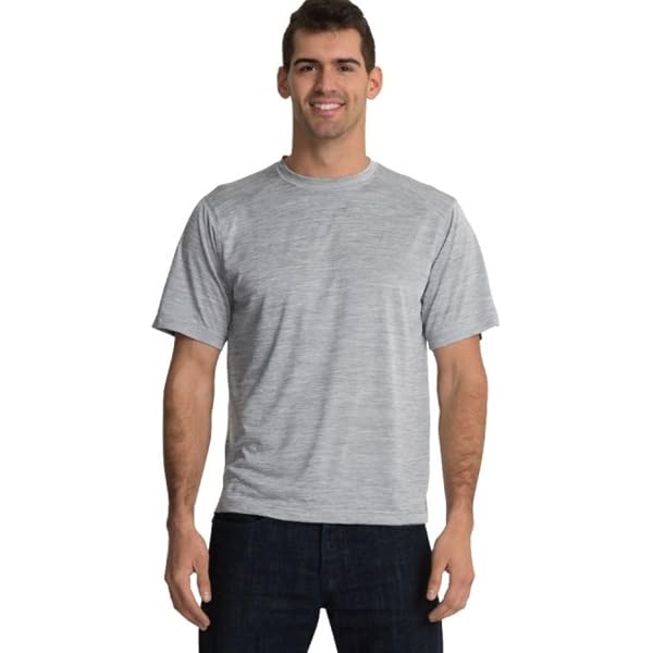 Hanes Men's X-Temp Fresh IQ Performance T-Shirt - Tri-Blend Fabric, Odor Control, UPF 40+ - View #3