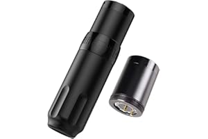 EXTREME TATTOO Dragonhawk X5 Wireless Tattoo Maschine Pen Rotary Tattoo Battery tätowiermaschine Brushless Motor 4.0mm Stroke Length for Ausrüstung geeignet für professionelle Tätowierer und Anfänger (2 batteries)