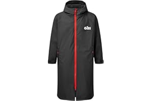 Gill Aqua Parka Change Changing Coat Jacket - Graphite - Capas térmicas cálidas Capas de Calor Estiramiento fácil Transpirable