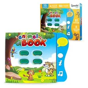 Animal Learning Sound Book by Boxiki Kids
