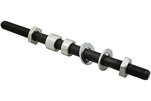 SELECTION EXTREMEMOTORSPARTS AXE DE ROUE CYCLO (M10x100) Lg 168mm ADAPTABLE MBK ARRIERE (COMPLET) -SELECTION P2R-