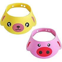 Cuffia Da Doccia Bambini EYVRPAU - Visiera In Silicone Morbido Per Proteggere Occhi - Foto 10