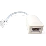 MainCore RJ45 to BT Socket Telephone Cable Adapter/PSTN Master Primary Phone Line Lead/Converter/Extender/Male to Female.