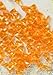 Produktbild Ca. 500 Stück kleine ACRYL STEINE 10 mm ORANGE Deko Floristik Basteln