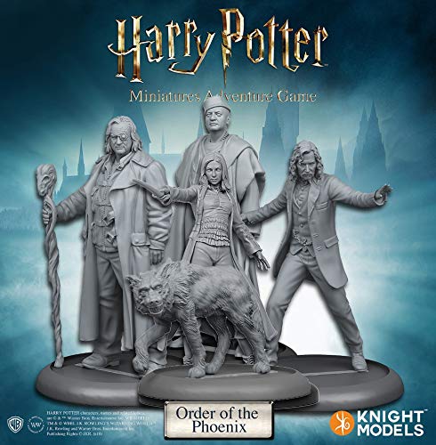 Knight Models HPMAG04 Juego de Aventura en miniaturas de Harry Potter: Paquete de expansión Orden del Fénix, Colores Variados