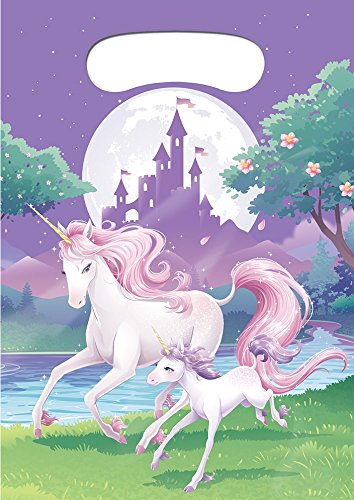 49-tlg. Partyset Mottoparty Einhorn für 8 Kinder – Partygeschirr und Zubehör - 5
