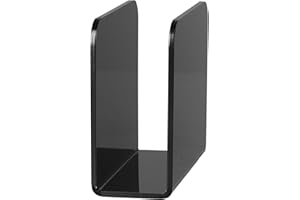 Lwuey Servilletero de Acrílico, Vertical Decorativa Mesa Porta Papel Pie Pequeño Dispensador Negro Elegante Toallas Hogar Picnic Bar Coctel Restaurante Cocina Sobremesa Forma Cuadrada Comedores