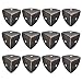 Produktbild bravewind 25 mm Metall Eckenschutz Rand Sicherheit Guard Möbel Schrank Ecke Guard Tisch Stamm Eckenschutz mit 1 PCS Aufbewahrungstasche 12 Pcs
