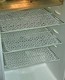 Yellow Weaves Refrigerator/Drawer Mats Pack of 6 pcs (White)- 17 Inches X 11 Inches RS.449 (70.00% Off) - Amazon