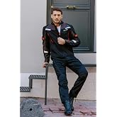 Scudo Madrid Black Men's Motorcycle Jacket