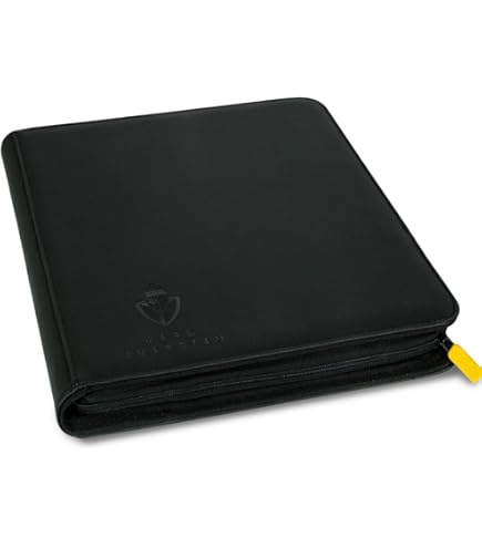 Old Canal Sammelkarten Album - 12 Fächer Für Bis Zu 720 Karten Mit Reißverschluss