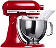 KitchenAid Artisan 5KSM150PSEER Robot Da Cucina 4,8L - Rosso Imperiale - 300W Con Fruste E Gancio - 3
