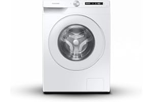 SAMSUNG ELETTRODOMESTICI Samsung Lavatrice AI control con Ecodosatore WW90T534DTW/S3, Libera installazione, 9 Kg, 1400 RPM, Classe A, WiFi, Vapore, Carica Frontale, 60l x 85h x 55p cm