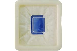 Jewelryonclick Natural Certified Blue Sapphire Stone Nilam Oval Shape Rashi Ratan