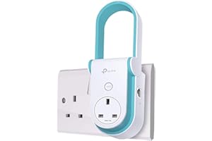TP-Link RE365 AC1200 Mbps Wi-Fi Range Extender with AC Passthrough, Broadband/Wi-Fi Extender, Wi-Fi Booster/Hotspot with Ethernet Port, Plug and Play, Smart Signal Indicator, UK Plug