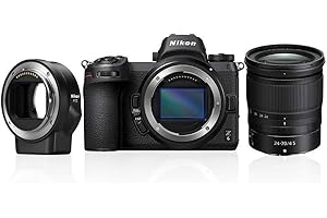 Nikon Z6 + Z 24-70mm + FTZ Mirrorless Camera Kit (24.5 megapixel, Ultra wide ISO, 12 fps, Eye-Detection AF, 4K movie) VOA020K003