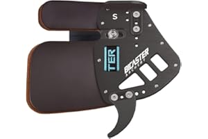 BICASTER ASA Finger Tabs Cowhide Face+Aluminum Plate for Olympic Recurve