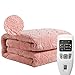 Produktbild Plüsch Kuscheln Heizdecke, Dual Control Elektrisch beheizte Decke Heizdecken doppelbett Thermische abschaltung (150x180cm(59x71inch), A)