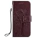 Produktbild Nancen Tasche Hülle für HTC One M9 (5 Zoll) Flip Schutzhülle Zubehör Lederhülle mit Silikon Back Cover PU Leder Handytasche im Bookstyle Stand Funktion Kartenfächer Magnet Etui Schale