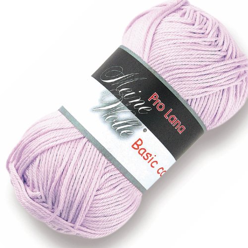 Basic Cotton - 50g - Farbe: 43, flieder hell (33 Farben erhältlich)
