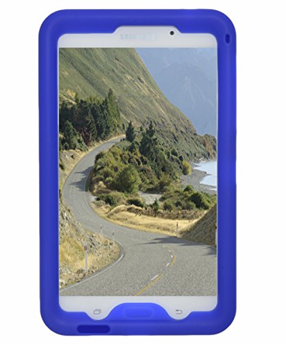 BobjGear - Carcasa resistente para tablet Samsung Galaxy Tab 4 7-pulgadas, modelos Wi-Fi (SM-T230), 3G (SM-T231), 4G (SM-T235), y otros modelos SM-T23, Tab 4 Nook 7 - funda protectora - (Azul)