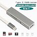 Produktbild HAIT HUB USB3.0 * 1/2.0 * 1 SD/TF Leser 6In1 Dockingstation Typ-C Multifunktionskonverter USB-C Daten + PD Aufladen