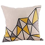 ❤️Tamaño: 45 * 45 cm, ❤️❤️❤️Material: algodón lino, ❤️❤️❤️❤️❤️Perfecto para colocar en el sofá, cafetería, biblioteca, librería, tienda de libros, fiesta, club. ❤️❤️❤️❤️❤️❤️❤️El paquete incluye: 1 * Funda de almohada (no incluye el relleno de la almohada)