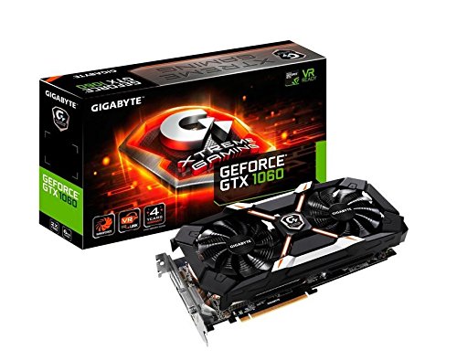 Preisvergleich Produktbild GIGABYTE GV-N1060XTREME-6GD-A Grafikkarte 6GB schwarz