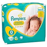 Pampers Premium Protection New Baby Gr. 0 (Micro), 1-2,5 kg Tragepack, 24 Windeln - 8
