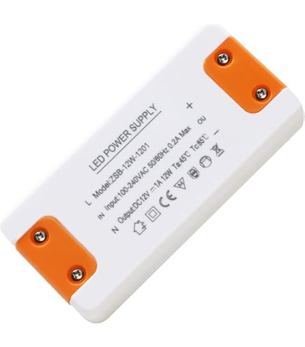 ALIMENTATORE TRASFORMATORE STABILIZZATO PER STRISCE LED 24V DC Swintching Ampere