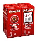 Sin gluten Orlando - Tomate Frito Clsico Brik - 4 x 350 g - [pack de 3]